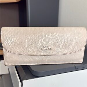 Coach Long Leather Wallet